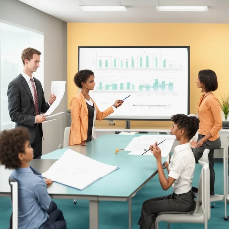 Leaders collaborating during an ethical decision workshop